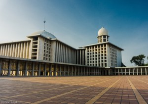 The Istiqal Mosque is the largest in South East Asia