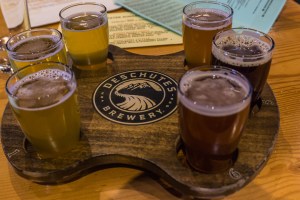 Deschutes Brewery taster