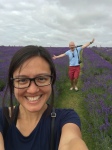 Monkeying about in Lavender fields