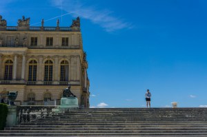 Taking in the Grand Palace Versailles