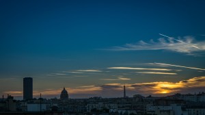 The view from our amazing room at Hotel La Demeure