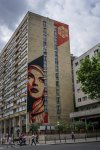 Paris street art mural