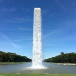 Incredible waterfall installation at Palace Versailles